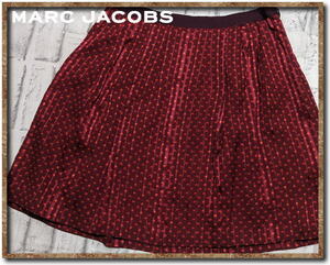 ☆MARC BY MARC JACOBS　マークジェイコブス　水玉シルクスカート　赤☆
