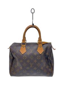 LOUIS VUITTON◆1)スピーディ25_モノグラム・キャンバス_BRW/PVC/BRW