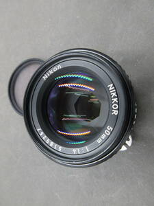 極美品　NIKKOR 50mm f1.4 Ai-S レンズ