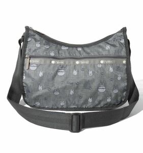 LeSportsac レスポートサック　× となりのトトロ クラシックホーボー　7520 U021 TOTORO GRAY