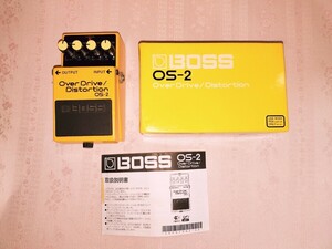 BOSS OS-2 Over Drive Distortion エフェクター オーバードライブ ディストーション