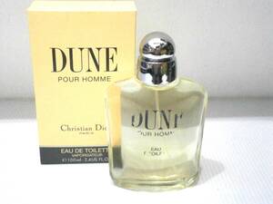 629 Christian Dior★ クリスチャンディオール DUNE POUR HOMME デューン プールオム 100ml オードトワレ ヴァポリザテール 残量9割以上 