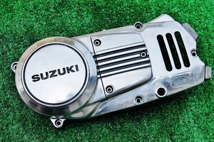 SUZUKI RG250γ エンジンカバー スプロケットカバー ☆GJ21A RG250ガンマ used 110110