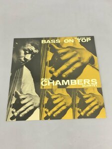 LPレコード Paul Chambers Quartet-Bass On Top BLP 1569 BLUE NOTE プレミアム復刻シリーズ 重量盤 2310LBR069