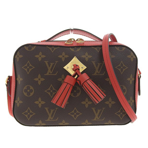 ルイヴィトン LOUIS VUITTON モノグラム サントンジュ ショルダーバッグ 斜め掛けショルダー コクリコ M43556 中古 新入荷 LV1370