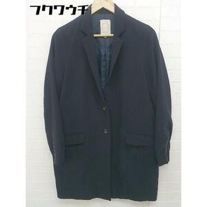 ◇ Khaju カージュ 長袖 ジャケット コート サイズ38 ネイビー レディース