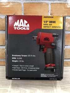 003☆未使用品・即決価格☆　MACTOOLS 1/2ミニエアインパクトレンチ AWP050M