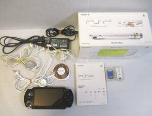 タ）SONY プレイステーションポータブル PSP-1000 モンスターハンターポータブル　動作品