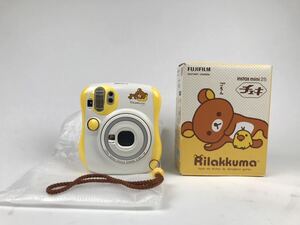 【美品】FUJIFILM instax mini25 チェキ リラックマ インスタントカメラ 富士フィルム