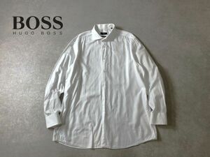 HUGO BOSS●SLIM FIT ホリゾンタルカラー シャツ●ヒューゴボス●1