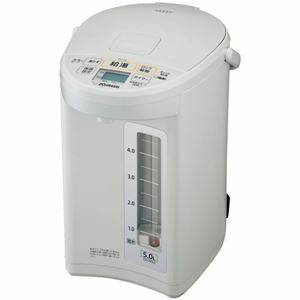 【新品】象印マホービン マイコン沸とう電動ポット 5.0L ホワイトグレー CD-SE50-WG