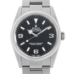 ロレックス エクスプローラーI 114270 ブラック M番 中古 メンズ 腕時計