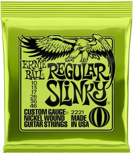 エレキギター セット弦　ERNIE BALL ( アーニー・ボール ) / Regular Slinky　レギュラースリンキー #2221