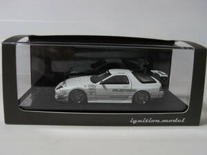 イグニッションモデル 1/43 Mazda RX-7 FC3S RE Amemiya White マツダ RE雨宮 ホワイト IG2136