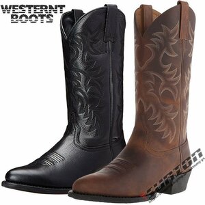 WESTERNT BOOTS ウエスタンブーツ メンズ 男性用 シューズ 靴 ブーツ カウボーイブーツ カントリーブーツ 乗馬 乗