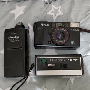 ★ジャンク★ フィルムカメラ コンパクトフィルムカメラ　FUJI　minolta