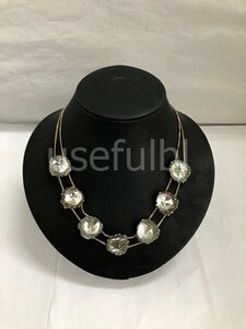 【SWAROVSKI】スワロフスキー　ネックレス　シルバー　レディース　SY01-JF2