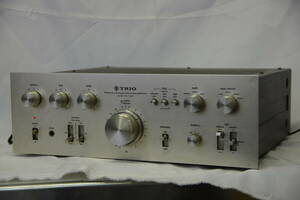 C064♪希少！TRIO KA-7300　プリメインアンプ　オーディオ機器　通電OK