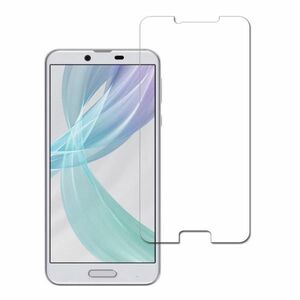 AQUOS sense plus SH-M07 Android One X4 0.3mm 強化ガラス 液晶保護フィルム 2.5D K486