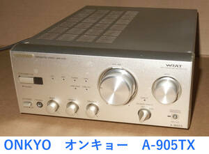 ■送料無料■中古動作品■ONKYO オンキョー プリメインアンプ A-905TX(S)■