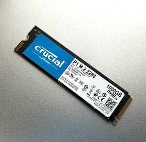 Crucial P1シリーズ 1TB(1000GB) 3D NAND NVMe PCIe M.2 SSD CT1000P1SSD8