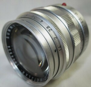 Leitz/Leica SUMMILUX ズミルックス 50mm F1.4レンズ・初期型 1644934 1958年製　美品　です。 