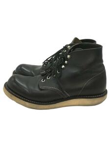 RED WING◆ブーツ/US7.5/BLK/D9070