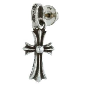 クロムハーツ Chrome Hearts BBY F PPRCHN/ベイビーファットドロップ シルバーピアス 中古 GZ11