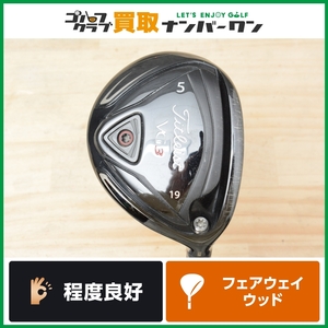 【程度良好 人気モデル】タイトリスト VG3 2016年 フェアウェイウッド 5W 19° TOUR AD GP-5 フレックスS ツアーAD GP5 クリーク 5FW FW5