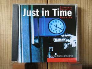 レア廃盤!! Emanuele Basentini / Franco D’Andrea / Just in Time / ギターカルテット好盤!!