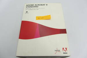 送料無料/格安 #1004 中古ソフト Adobe Acrobat 9 Standard Windows版 アドビ アクロバット PDF　作成 編集