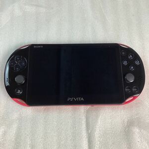 y5314 SONY PSVita Wi-Fiモデル ピンク ブラック PCH-2000 真 流行り神 付属 ソニー PlayStation VITA 動作確認済 中古