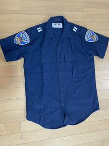 送料無料 美品 アメリカ サンフランシスコ市警 制服ジャケット ワッペン 階級バッジ Ｍサイズ 170-175cm位