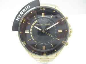 MICHAEL KORS REID ハイブリッドスマートウォッチ MKT4014 腕時計 中古 メンズ ∴WA2947