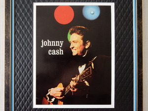 ジョニー・キャッシュ/コンサート・プログラム 額装/Music Framed Johnny Cash 