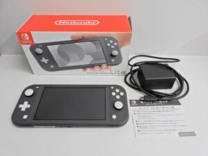 062Z434★【動作不良☆ジャンク品】Nintendo Switch Lite グレー ⑥