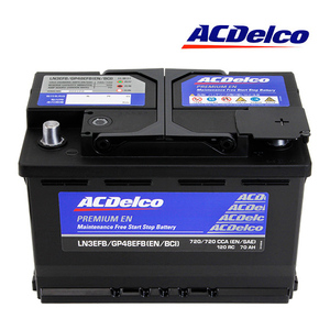 【ACDELCO 正規品】バッテリー LN3EFB メンテナンスフリー アイドリングストップ対応 アウディ AUDI 12y- A3 スポーツバック/セダン 8V