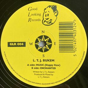 L.T.J. Bukem / Music (Happy Raw) / Enchanted ◎ Good Looking Records / Drum&Bass / Drum