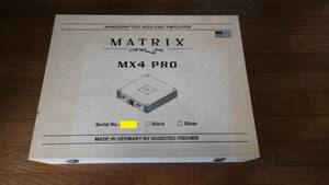 【良品】MATRIX MX4 PRO 最高級4chパワーアンプ （BRAX、ブラックス、マトリックス）HELIX好きの方にもお勧めです