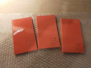 コクヨ 野帳＜桃＞　KOKUYO ME Field Notebook SHELL PINK　３冊セット