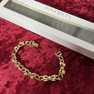 美品 vintage NINARICCI ニナリッチ リボン ブレスレット