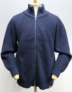BEAMS Lights (ビームスライツ) Full Zip Sweater / フルジップセーター ネイビー size M / ニット