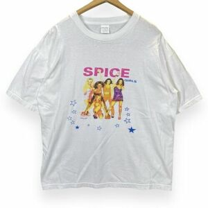 Vintage Spice Girls T Shirt Concert Band Tee Pop Music British Girl Group Sz XL 海外 即決