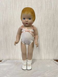 ベビードール③ 赤ちゃん ヴィンテージ ドール 美品 古い 人形 当時物 昭和レトロ ベビー 海外