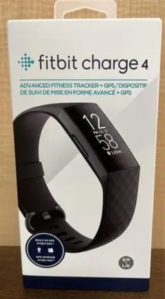 【新品未開封】FITBIT CHARGE 4 GPS ブラック