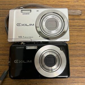 CASIO EXILIM EX-S12/EX-Z28 コンパクトデジタルカメラ 2点　ジャンク扱い