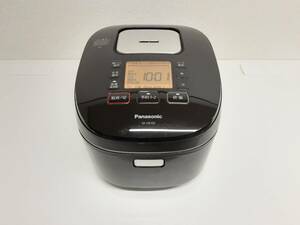 【A130】中古品　Panasonic　パナソニック　IHジャー炊飯器　SR-HB100　ブラック　1.0L　2020年製　動作確認済