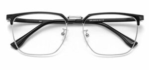送料無料　超軽量　メガネフレーム　フルリム　チタン　タテ眼鏡　レンズ交換可能 金属フレーム　男女兼用　 sc0261