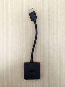 HDMI-VGA(D-SUB)変換アダプタ 1080p対応 HDMIオス to VGAメス