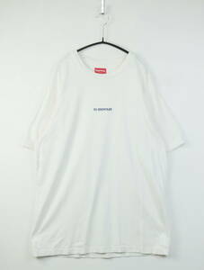 B952/SUPREME/シュープリーム/19aw Internationale S/S Top/半袖Tシャツ/Mサイズ/ホワイト